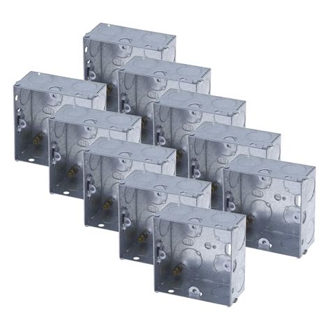 electrical back boxes manufacturers|metal single gang back box.